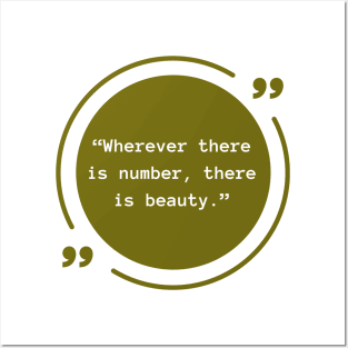 Beauty in Numbers Posters and Art